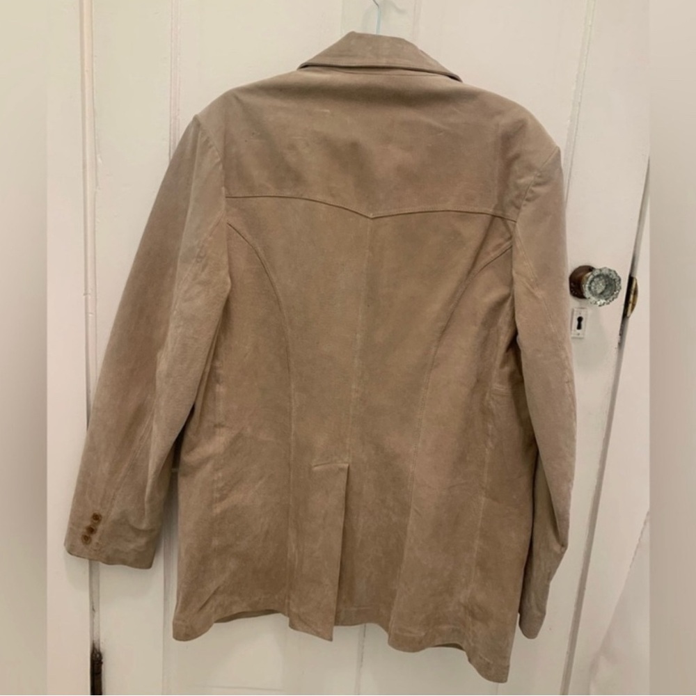 Scully Tan Suede Blazer - Picture 4 of 5